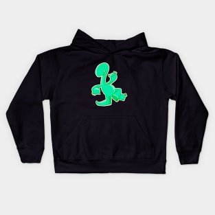 Happy Cheerful Dinosaur Kids Hoodie